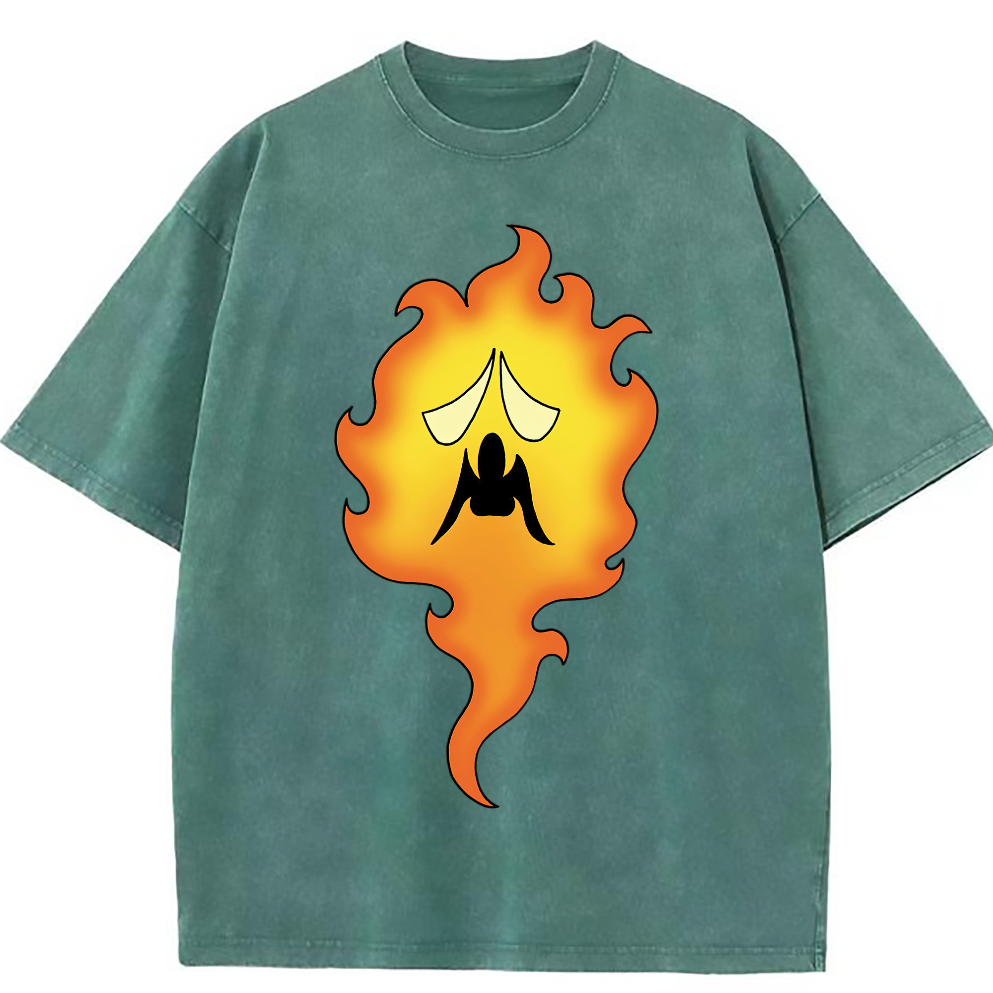 （画像用） ドラゴンクエスト Doragon Kuesuto Dragon Quest 綿100% ヴィンテージ風 半袖Tシャツ（フロントプリント）